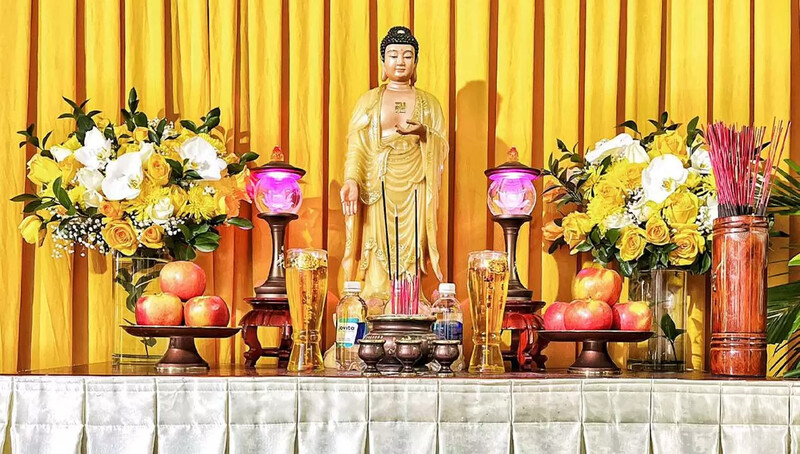 CÁCH LẬP BÀN THỜ PHẬT TRONG ĐÁM TANG ĐÚNG CHUẨN