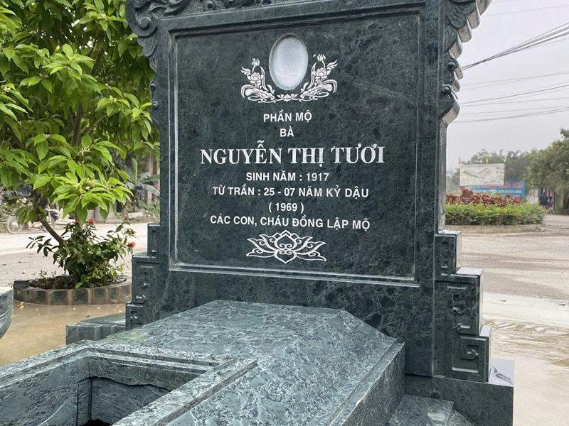 BIA MỘ ĐÁ - NÉT ĐẸP BỀN VỮNG CHO KHÔNG GIAN TÂM LINH