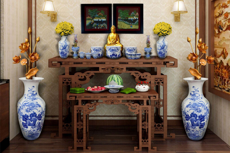 HƯỚNG DẪN CÁCH ĐẶT BÁT HƯƠNG TRÊN BÀN THỜ ĐÚNG CHUẨN