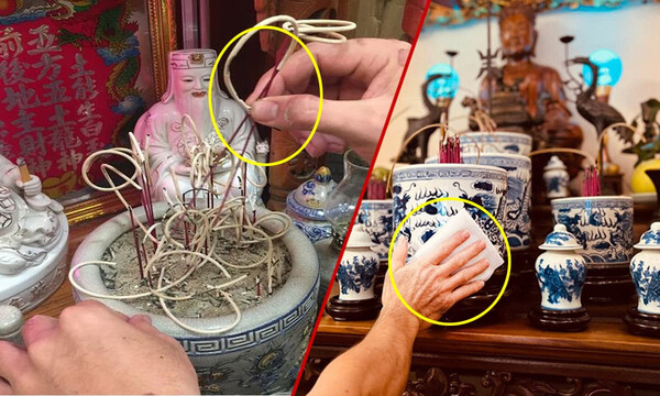 kiêng kỵ khi bốc bát hương
