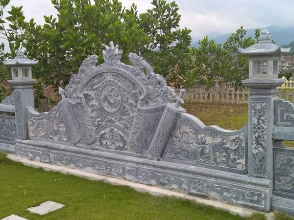mẫu bình phong lăng mộ