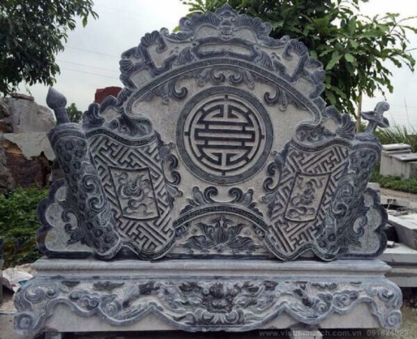 mẫu bình phong lăng mộ