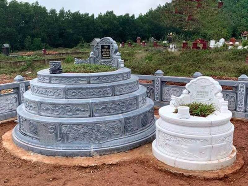GỢI Ý CÁC MẪU MỘ XÂY TRÒN ĐẸP NHẤT