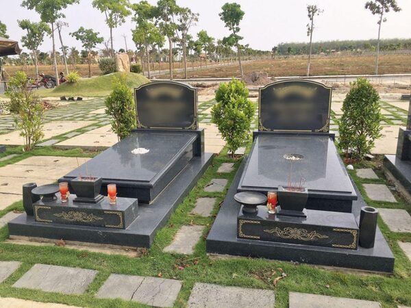 mẫu xây mộ đôi đẹp