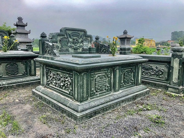 mẫu xây mộ đôi đẹp