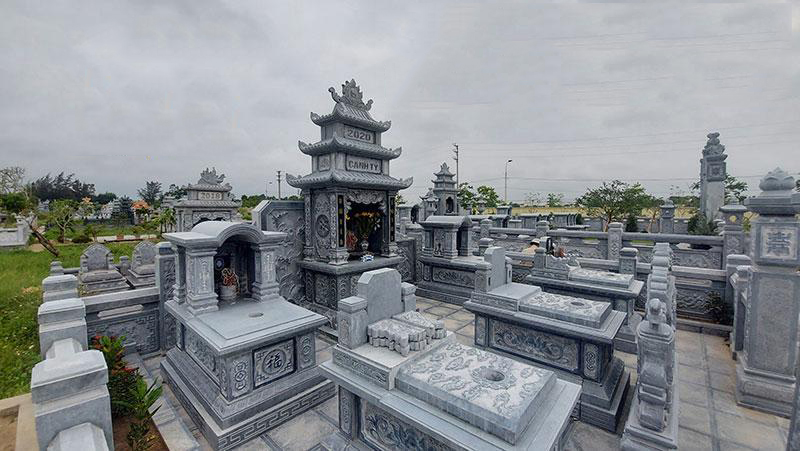 MẪU MỘ ĐÁ BA MÁI ĐẸP, CHẤT LƯỢNG TỐT NHẤT HIỆN NAY