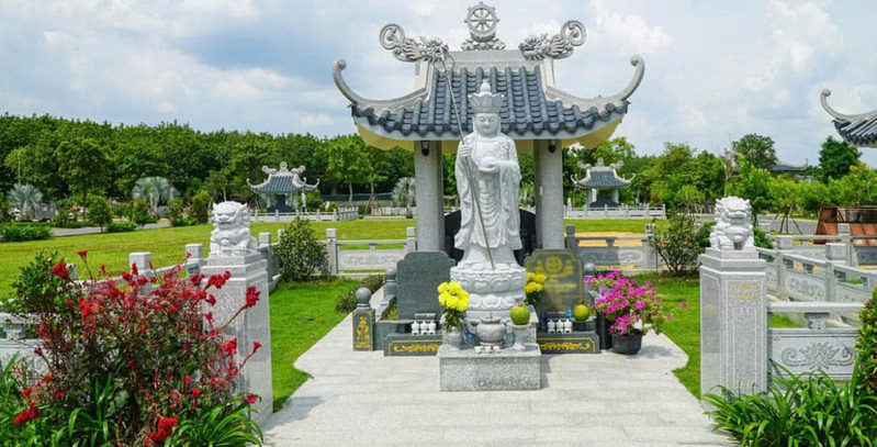 KINH NGHIỆM XÂY LĂNG MỘ GIA TỘC HỢP PHONG THỦY